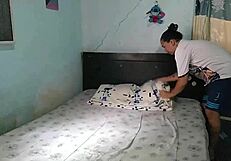 Pregnant foreman’s wife craves lesbian sex with me.