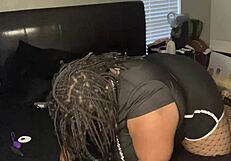 Ebony Big Booty Cheating Slut Wife BBW Craves Being Treated Like A Naughty Fuck Doll In Part 1.