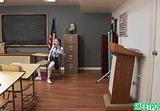 myra moans loud, lost in wild daydreams of forbidden fun