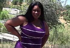 Delilah Black's Giant Ass and Tits Get Eaten Out!