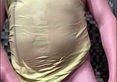 Detailed daddy scene with protein douche