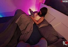 Stepmom Swallows Cumshot After Tricked Deepthroat Blowjob