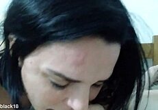 Bianca Black Sucks Carlos Off