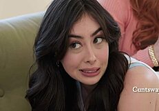 Chloe Surreal spanks Sophia Locke hard!