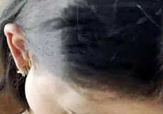 Blowjob for the Cuckold with Cum in the Mouth