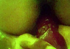 Ebony Close-Up Anal Dildo Play