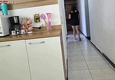 Dirty talking housewife gets a rough anal surprise