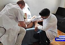 i went to the gynecologist and ended up sitting on wet bareback cock