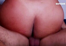 Amateur cock in action with hot young girl