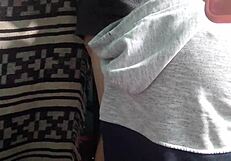 We set up the webcam with Fati late at night after they all leave for our group threesome