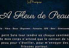 French European woman performs solo dirty talk session in intimate setting