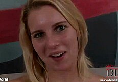 Enjoy a free barefoot treat with Boots and her smooth ass and natural tits