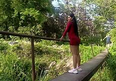 ever tried outdoor ass licking with a latina tourist?