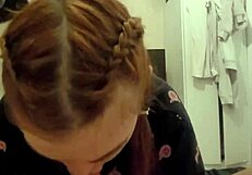 Did Redhead Roommate Swallow Or Spit?