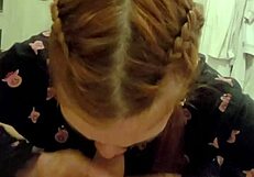 Did Redhead Roommate Swallow Or Spit?