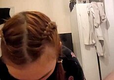 Did Redhead Roommate Swallow Or Spit?