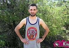 Girl, wanna join us for an outdoor bang with this hot black babe?