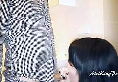 Mature Lady Sucks Monster Cock