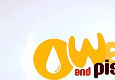 Wetandpissy Blonde in Socks with Extreme Toy Play