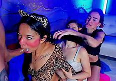 Teresa gets her rough throat fucked dropping abundant saliva - full hardcore