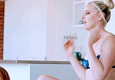 teaser distraction, charlie forde and nova hawthorne lick pussy when her boyfriend ignores her, fingering hot and heavy