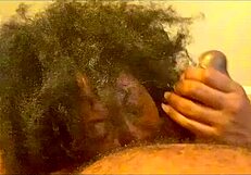 Ebony milf ladyraex discusses her deepthroat techniques in casual conversation