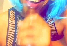 Ebony milf ladyraex discusses her deepthroat techniques in casual conversation