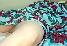 Hot Latina wakes up horny and goes wild with toy