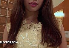 hey, this shaved wet asian pussy is all yours to take with Mona Hayami