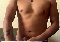 i'm doing homework with my cock out, feeling athletic and chubby