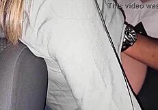 Latina got fucked in car after bar date