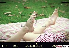 Hot teen chats with pervy photographer about posing