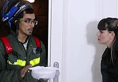 Hey, socialite, screw that delivery guy in front of your husband