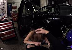 tera link from tmwvrnet com offers hot sex services as a car mechanic in pov with brunette babe