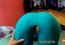 Dedicated Leggings Fetish Video For Requesting Fans