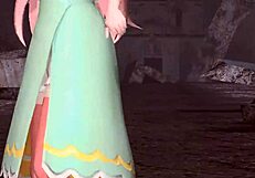 亚洲女神 Megurine Luka 被绑裸体