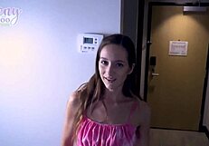 Red head nadia noja loves practicing her cowgirl skills on seth