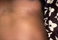 Watch me teach my stepsister how to fuck in missionary, her natural tits bouncing as I instruct her pussy.