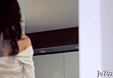 Naked Teen Plays With Dildo On Wet Pussy Solo