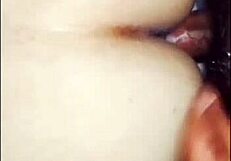 Ex fucks amateur in doggy anal