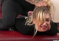 Uhh midva z punco v čudnem bdsm roparskem roleplayu tako grobo jebanje!