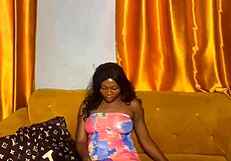 Emris53 pounds my ass until I squirt in the sitting room