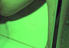 Kinky blonde teen showers in pee then masturbates