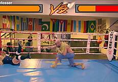 Blondie Fesser As Kolin In Street Fighter Cosplay Gets Fucked Hard In The Ass!