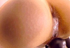 My Japanese step mom uncensored drives me wild close up.