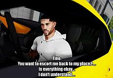 Bee Blakewell's boob patrol promo game with police