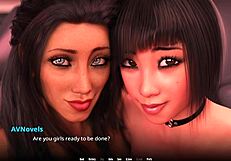 Exploring curvy 3D models with big tits 😊