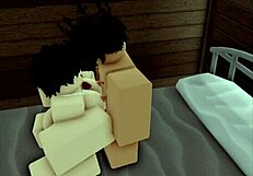 Want to see big tits and monster cock in Roblox?