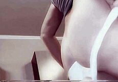 My Homemade Sex Tape with Housewife in Leggings