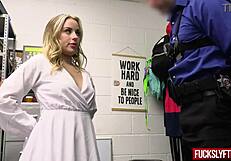 Anna Claire Clouds Caught in Mall and Fucked Hard in Office Backroom.